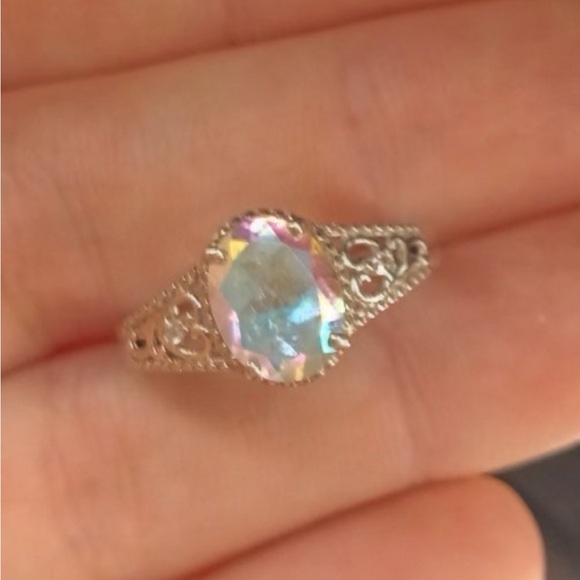 Mercury Mystic Topaz Platinum Matching Set - Picture 6 of 9